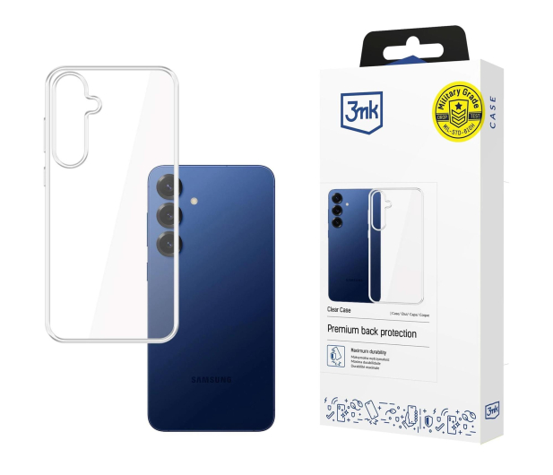 3mk Clear Case do Samsung Galaxy S25 FE - 1417539 - zdjęcie